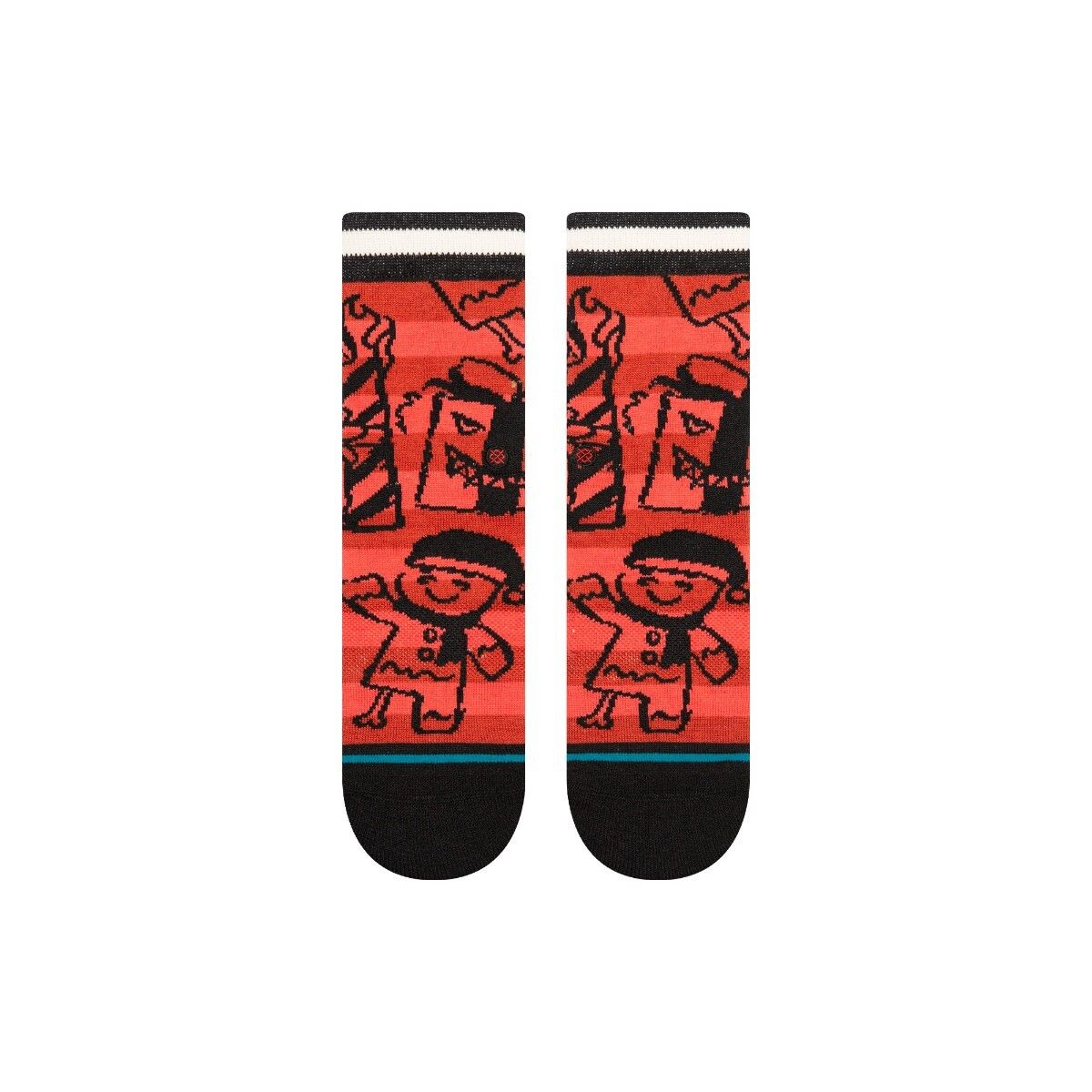 STANCE - Stance sock Kids Merry Menace Red