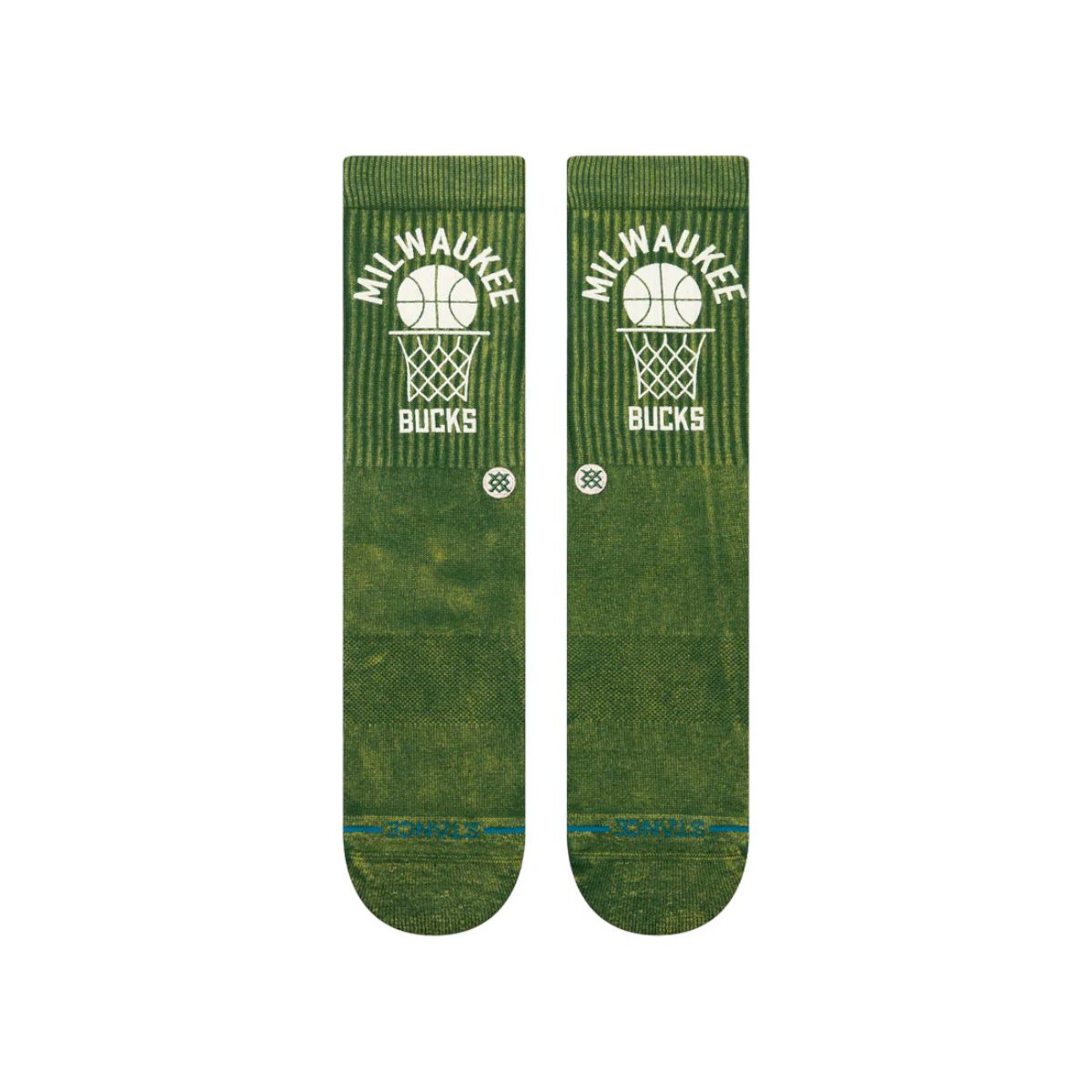 STANCE - Stance Sock Men Vintage Milwaukee Bucks Green