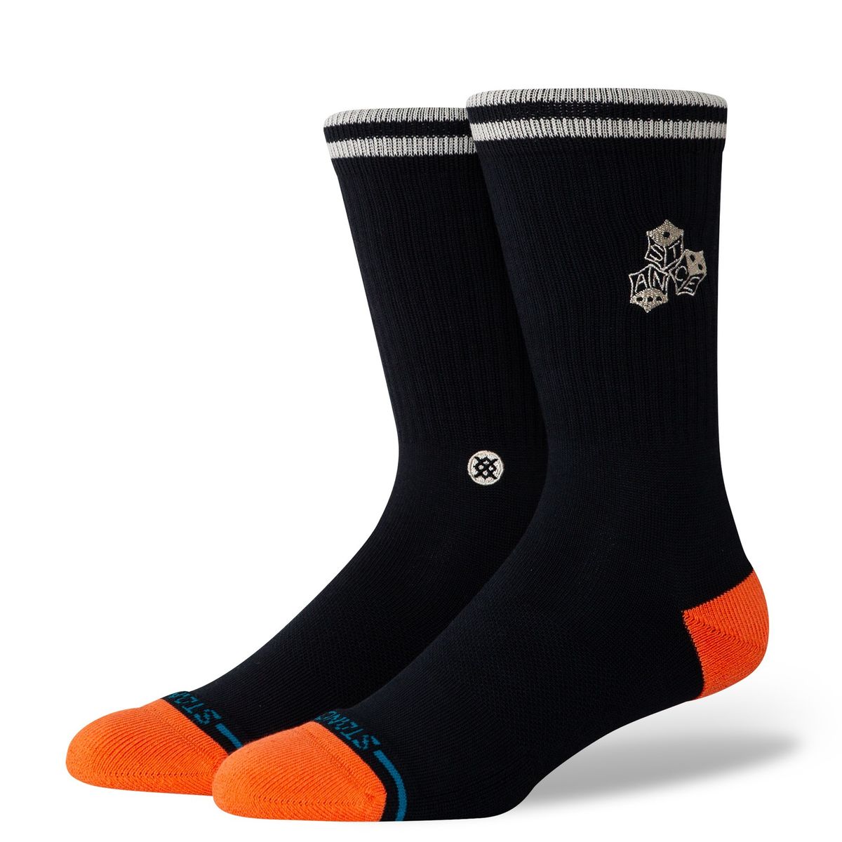 STANCE - Stance Sock High Roller Crew Black