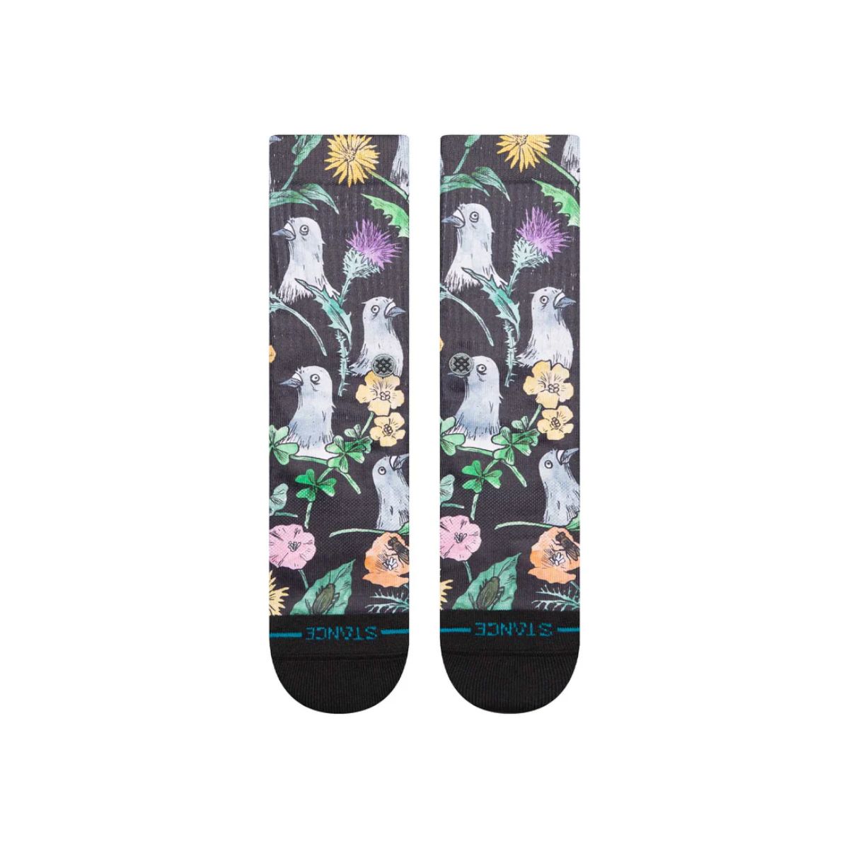 STANCE - Stance Sock Just Flocked Black