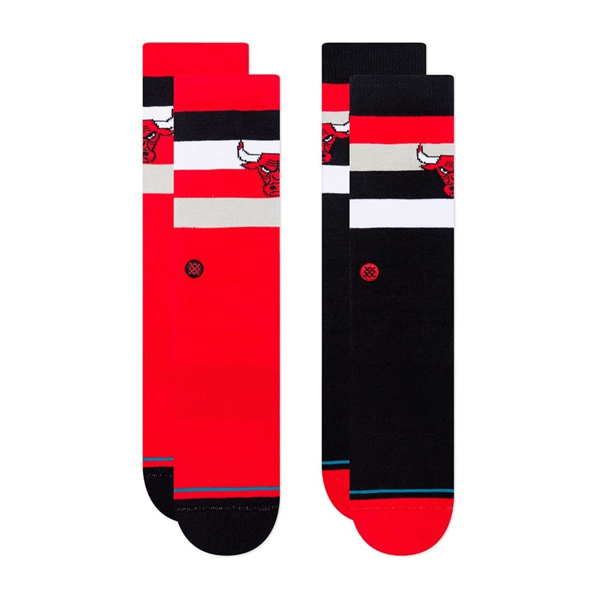 STANCE - Stance Sock 2 Pack Bulls Red Black