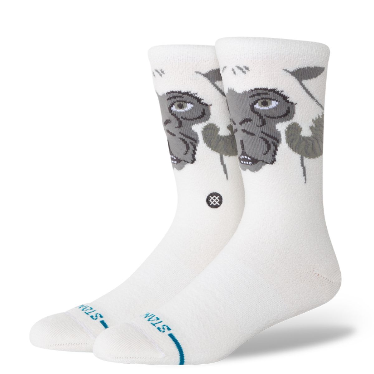 STANCE - Stance Sock Tauntaun White