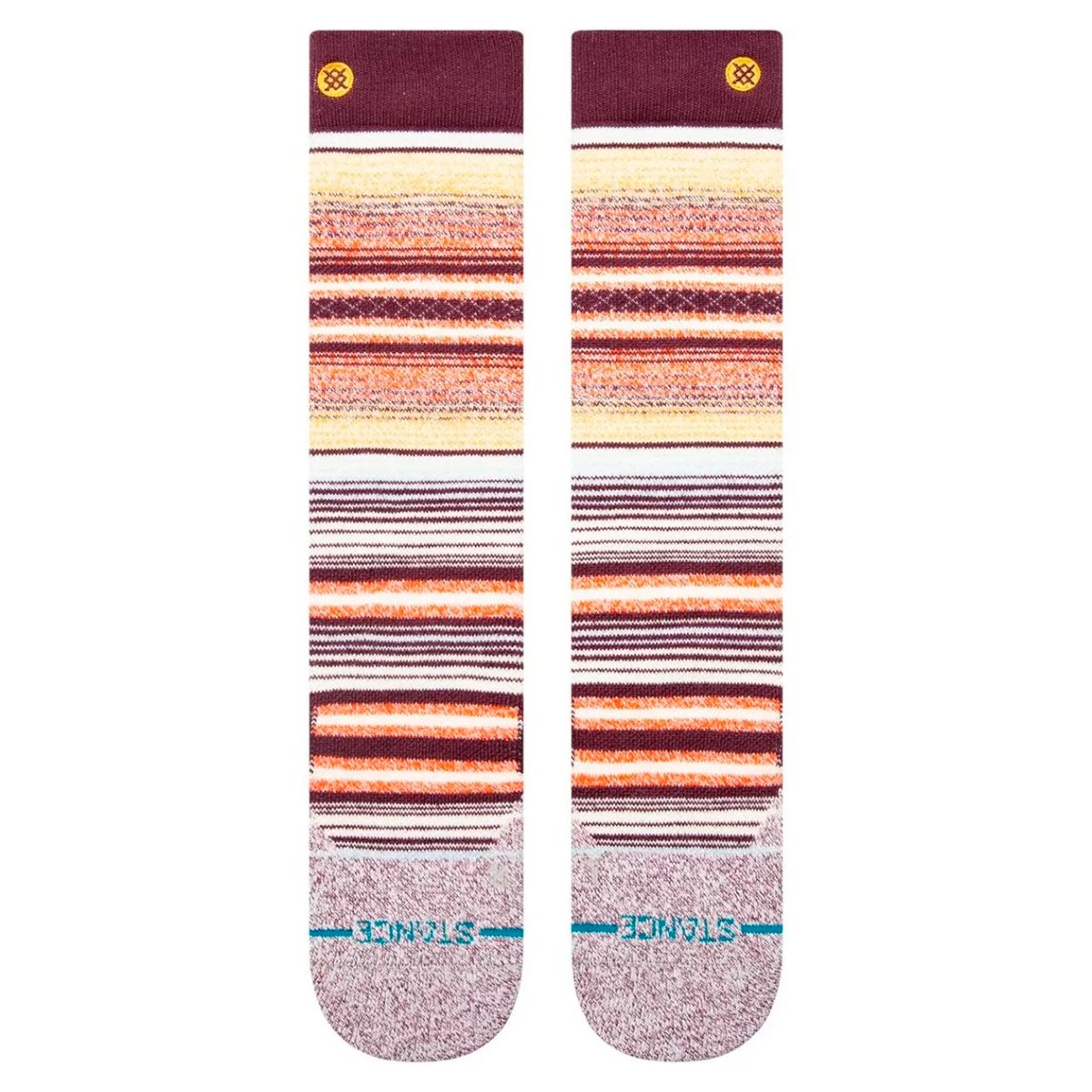 STANCE - Stance Sock Snowboard Curren Over The Calf Wine
