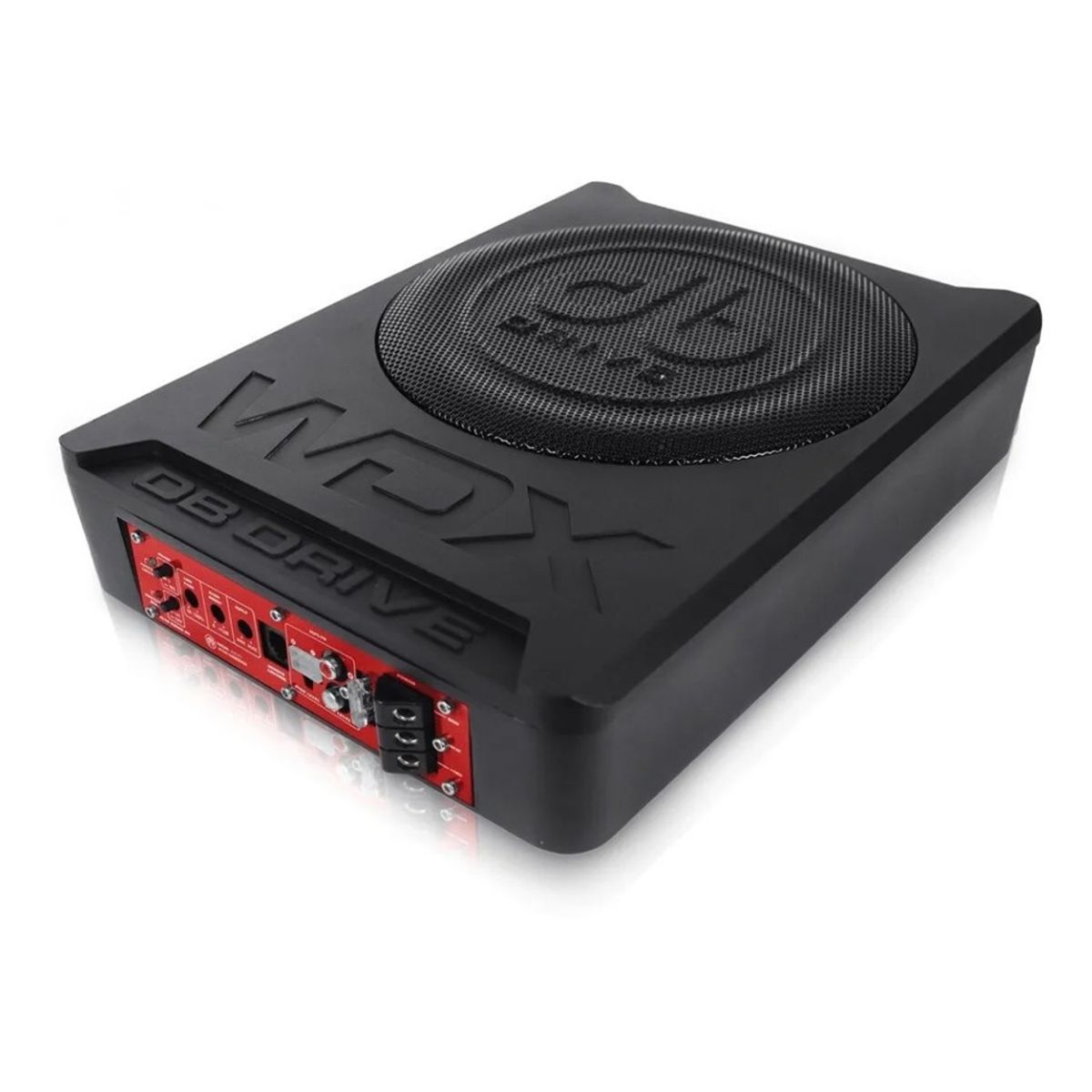DB DRIVE - Subwoofer Plano Amplificado auto Db Drive Wdx-as10 900w Control Color Negro