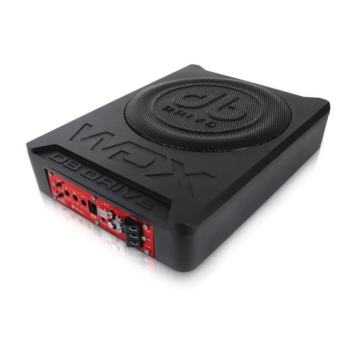 DB DRIVE - Subwoofer Plano Amplificado auto Db Drive Wdx-as10 900w Control Color Negro