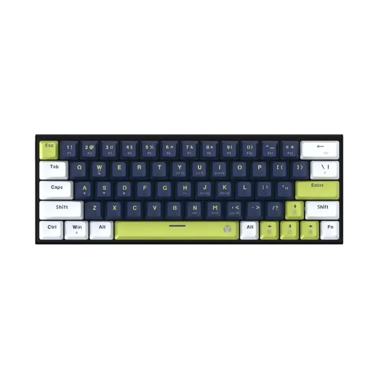 FANTECH - Teclado Gamer Mecánico Fantech Mk874V2 Atom63 Mori Blue Switch Red