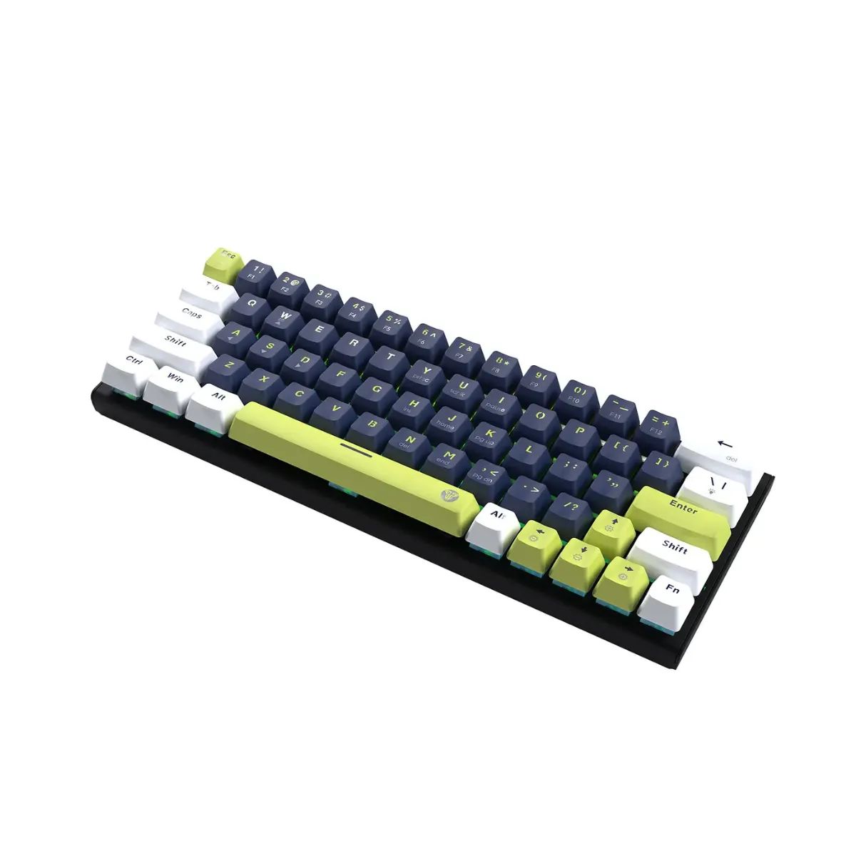 FANTECH - Teclado Gamer Mecánico Fantech Mk874V2 Atom63 Mori Blue Switch Red
