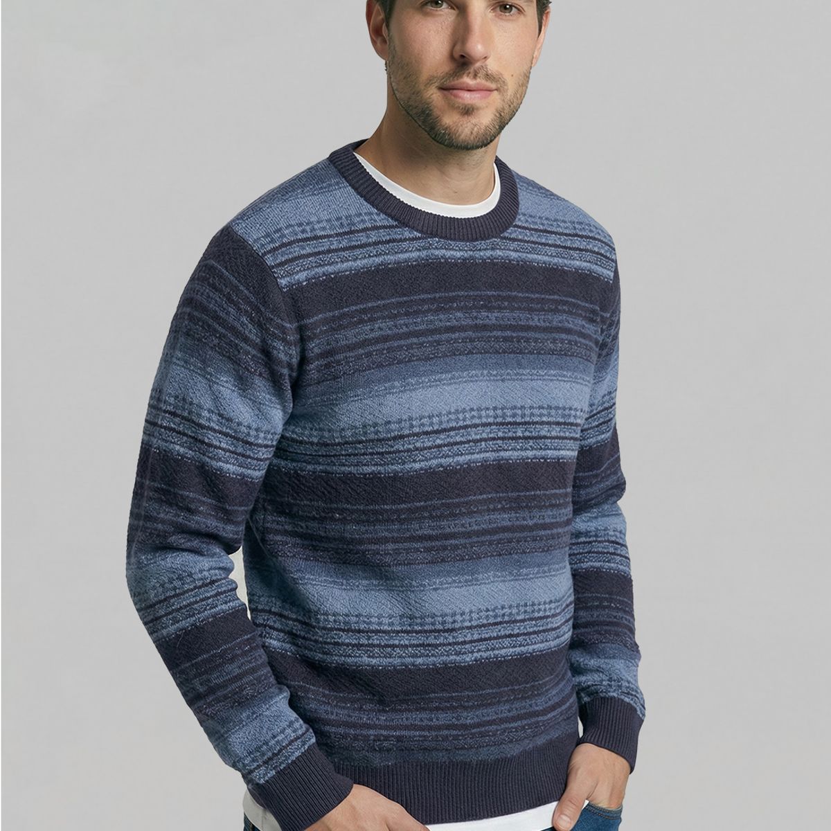 FEROUCH - Sweater Cleveland Navy Ferouch