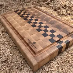 GENERICO - Tabla de Corte Premium en Madera de Nogal Negro