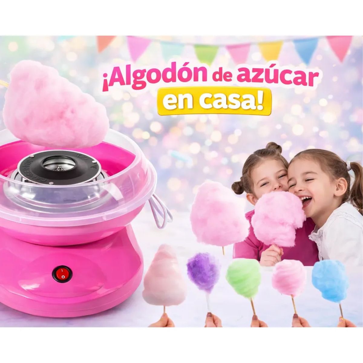 MOVI - MAQUINA PARA HACER ALGODÓN DULCE
