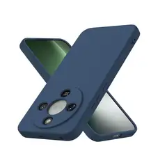 GENERICO - Carcasa Funda Para Xiaomi 15 Goma Azul Oscuro