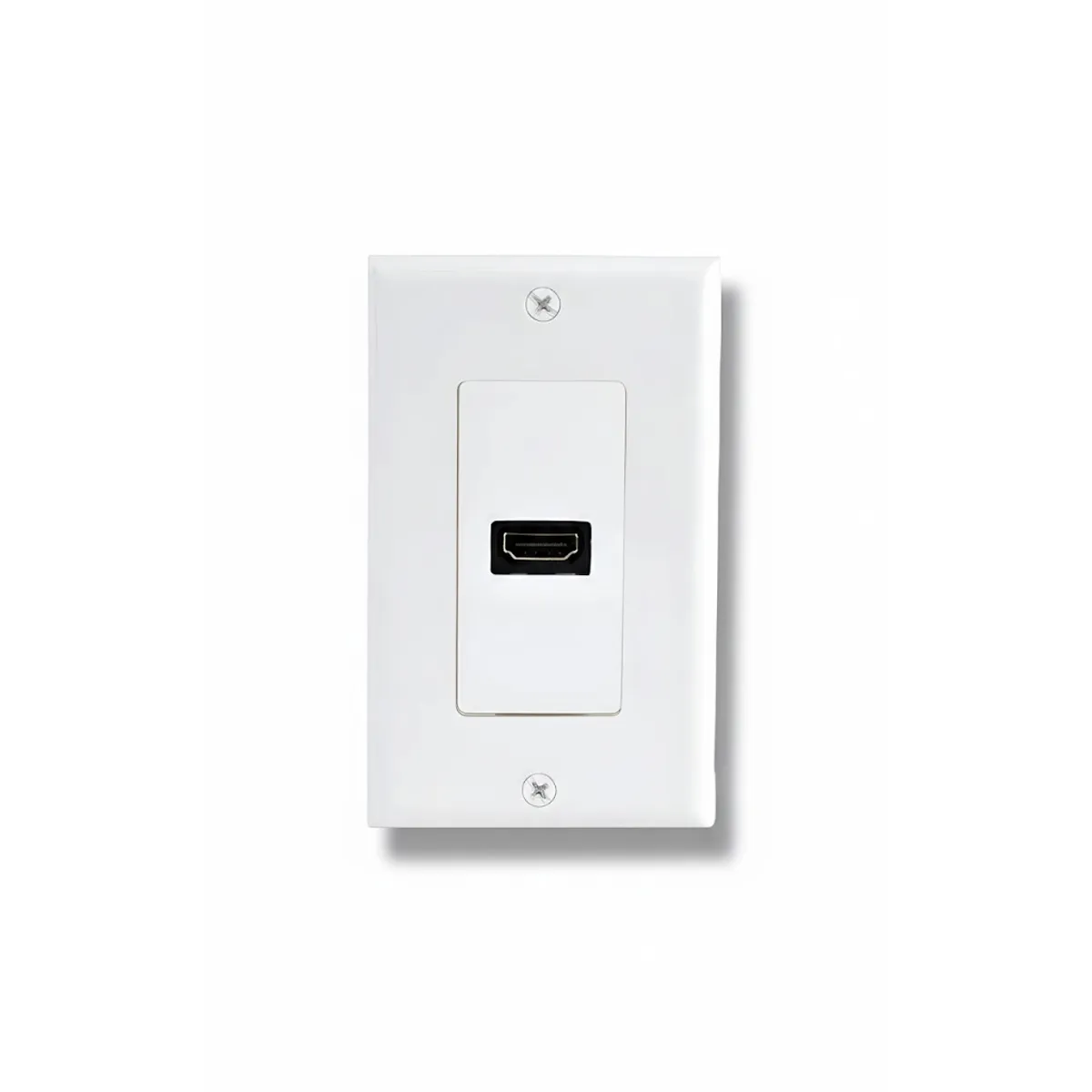 GENERICO - Modulo Conector Hdmi Para Muro Hembra Blanco