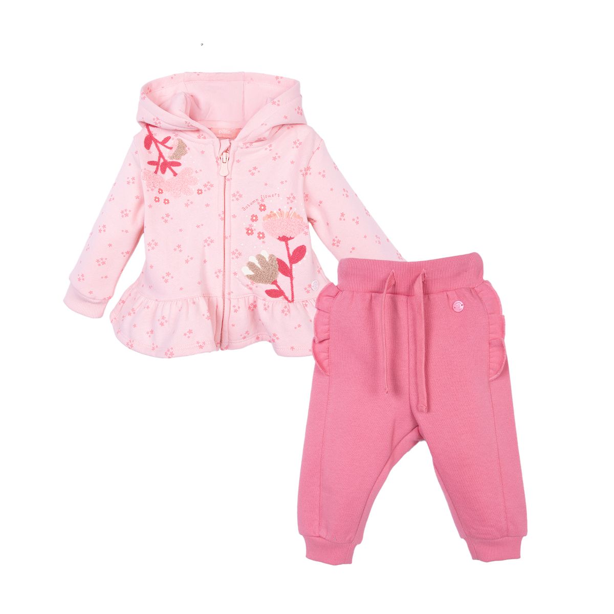 PILLIN - Buzo   Pillin Rosado Niña PVD529-26ROS