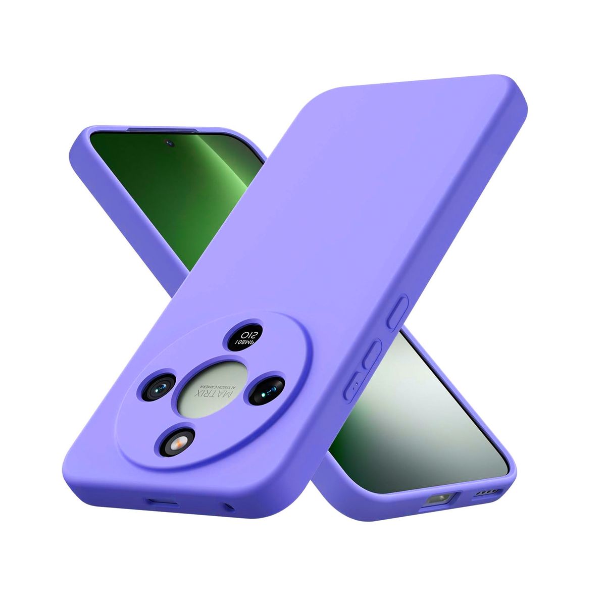 GENERICO - Carcasa Para Honor Magic 8 lite Goma Morado
