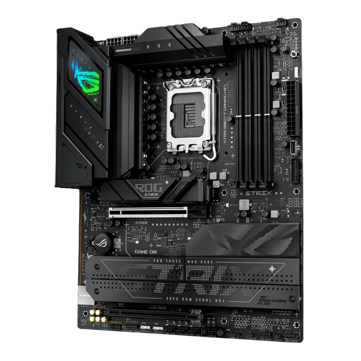 ASUS - ASUS ROG STRIX B860-F GAMING WIFI, Placa Madre Intel LGA1851, DDR5, PCIe 5.0, WiFi 7, ATX Gaming