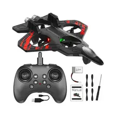 GENERICO - Avión Dron Planeador A Control Remoto Juguete Mini Dron para Jardín