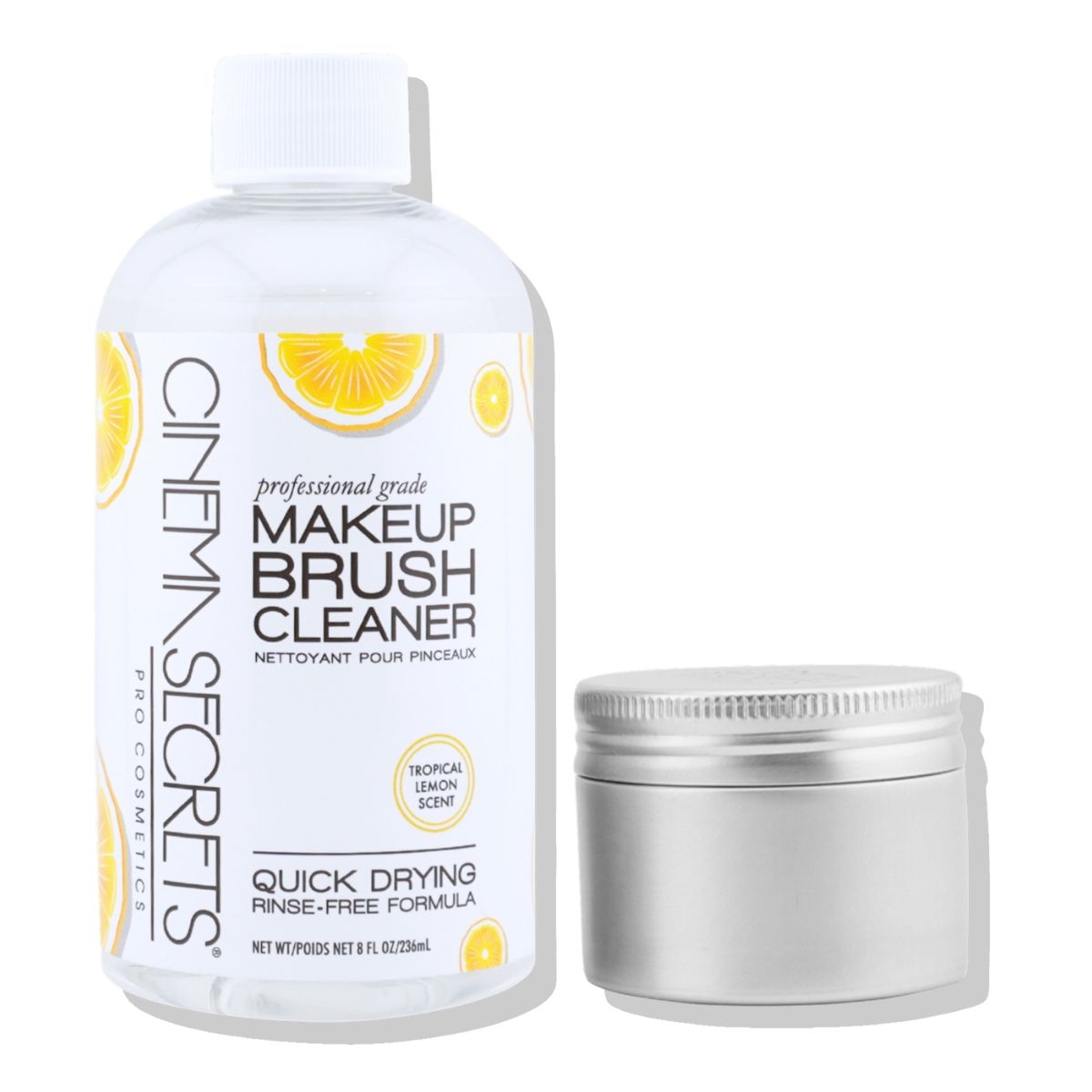 CINEMA SECRETS - Kit Limpiador Brochas De Maquillaje Limon Cinema Secrets
