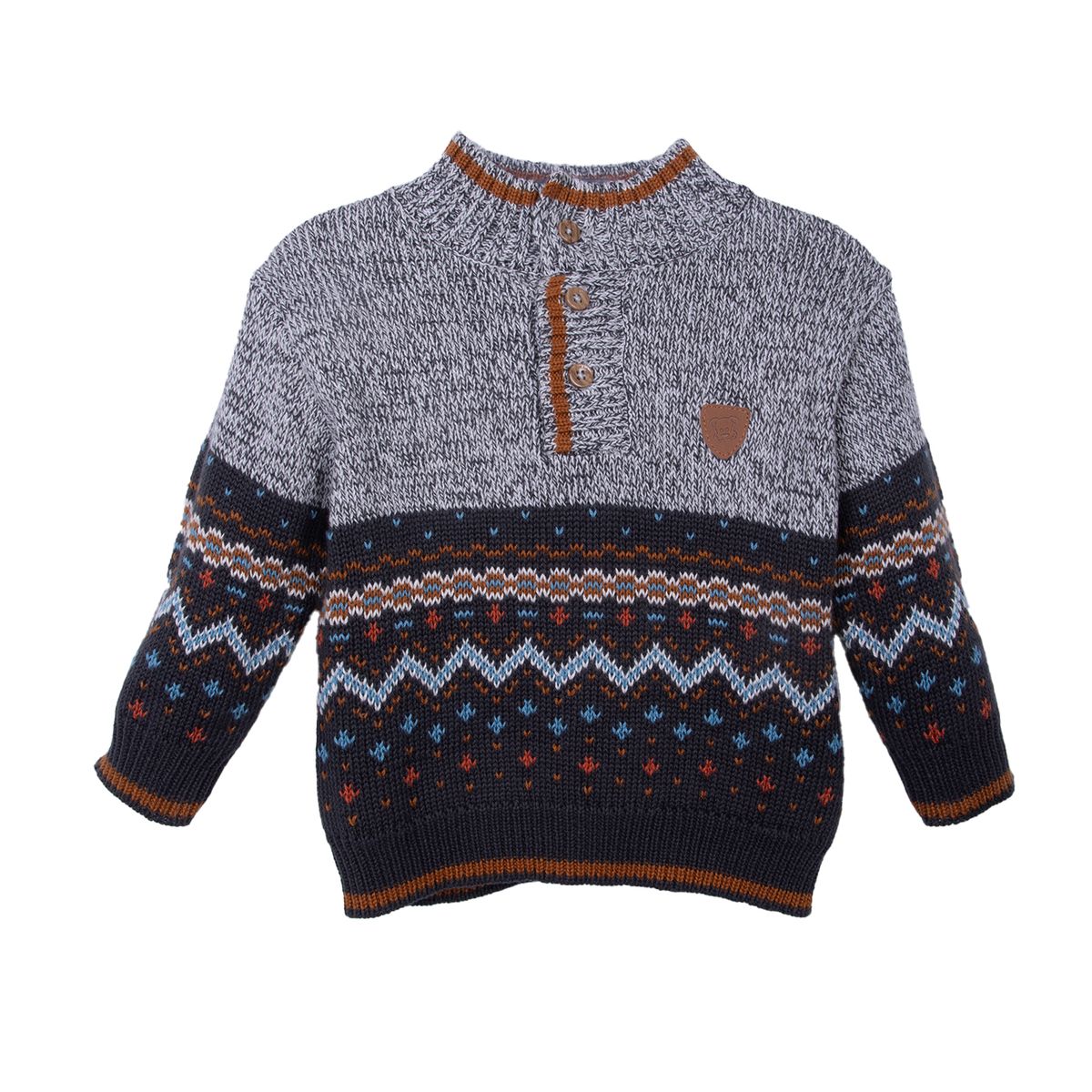 PILLIN - Chaleco   Pillin Gris Niño PVD913-26MAR