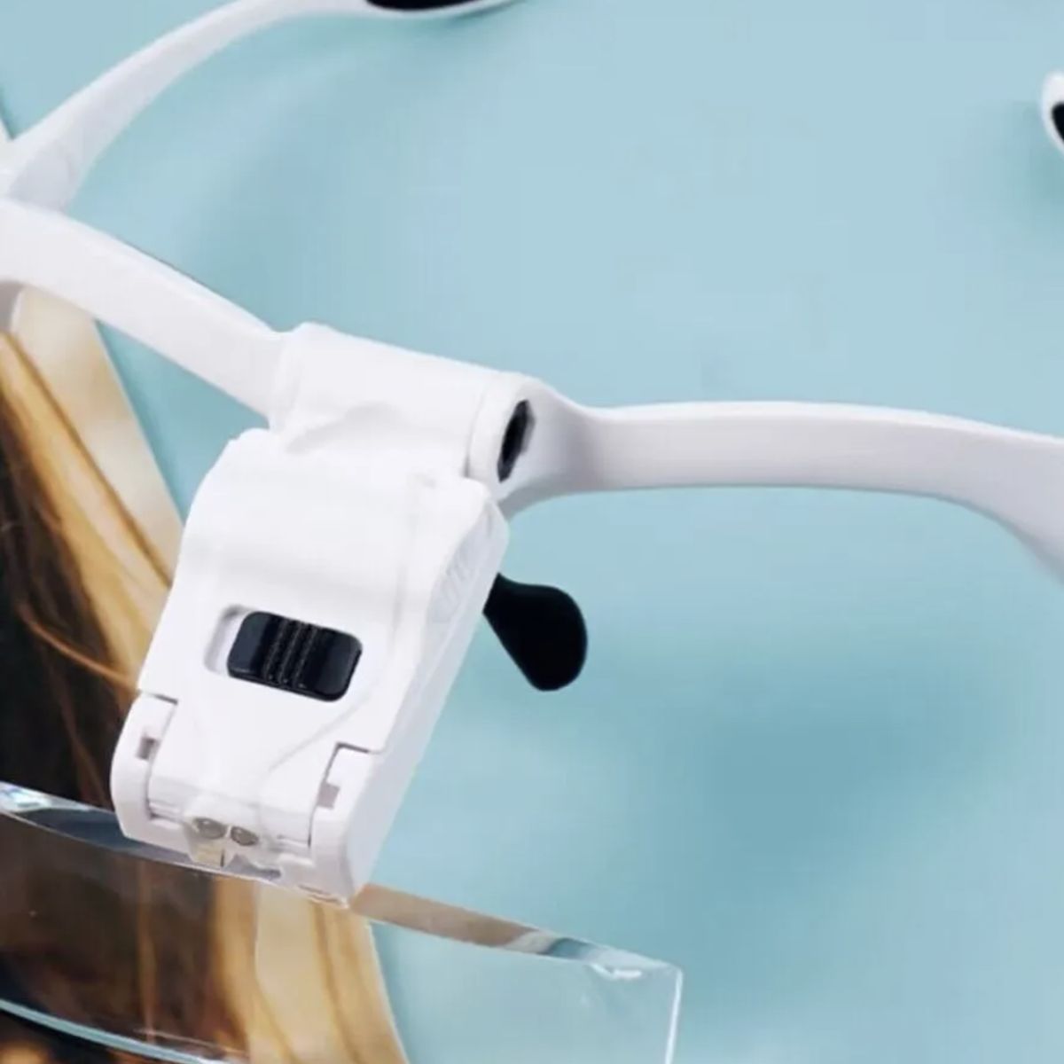 GENERICO - Lentes Lupa Luz Led,pestañas,microblading,dental, Depilación