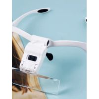 Lentes Lupa Luz Led,pestañas,microblading,dental, Depilación