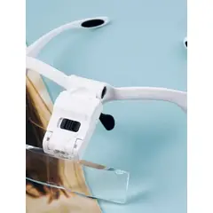 GENERICO - Lentes Lupa Luz Led,pestañas,microblading,dental, Depilación