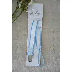 WAWA BABY DESIGN - Porta Chupete Celeste