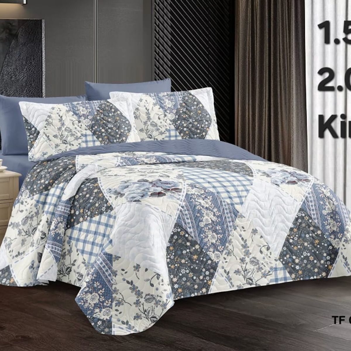 GENERICO - cubrecama quilt verano 2 plazas