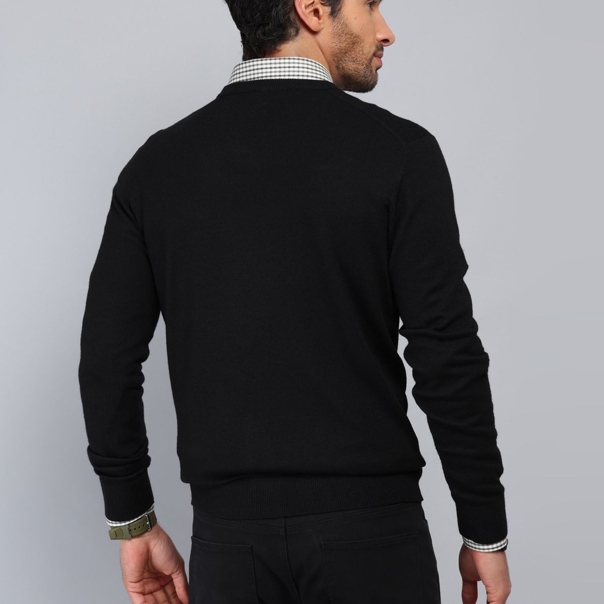 PIERO BUTTI - Sweater Liso Cuello V Piero Butti PIERO BUTTI