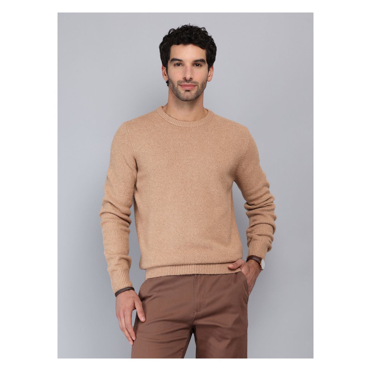 PIERO BUTTI - Sweater Liso Cuello Redondo Piero Butti PIERO BUTTI