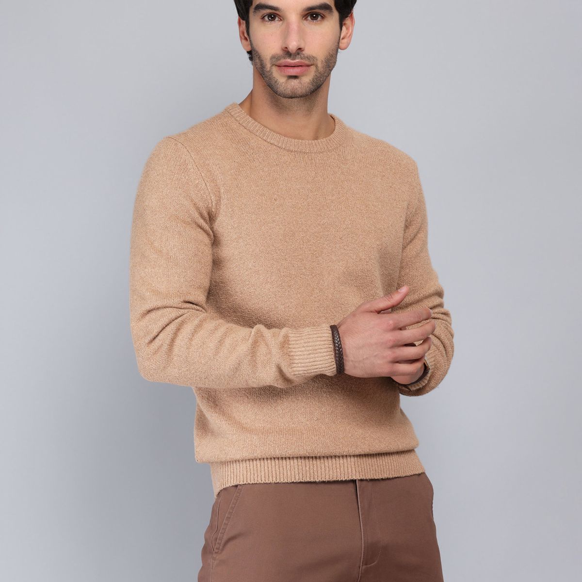 PIERO BUTTI - Sweater Liso Cuello Redondo Piero Butti PIERO BUTTI