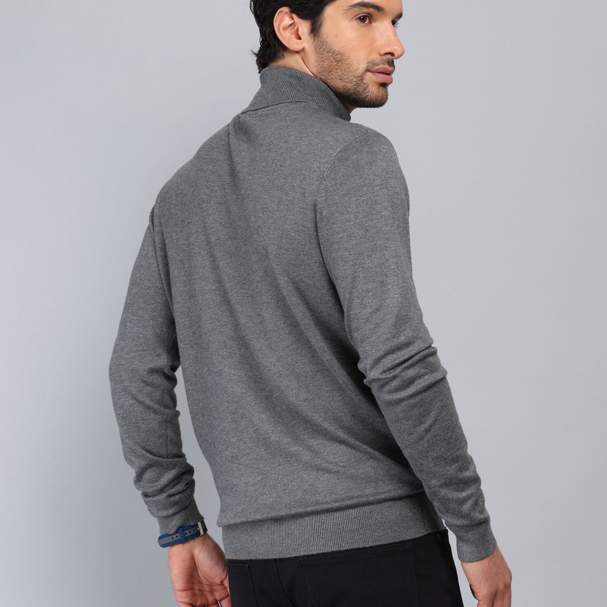 PIERO BUTTI - Sweater Liso Cuello Alto Piero Butti PIERO BUTTI