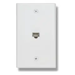 GENERICO - Módulo Adaptador Enchufe Rj-45 Cat 6 Pared Muralla Hembra