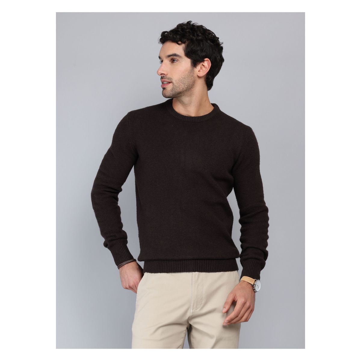 PIERO BUTTI - Sweater Liso Cuello Redondo Piero Butti PIERO BUTTI