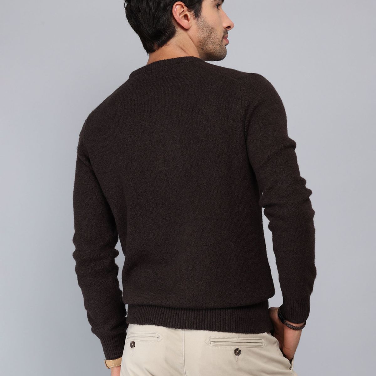 PIERO BUTTI - Sweater Liso Cuello Redondo Piero Butti PIERO BUTTI