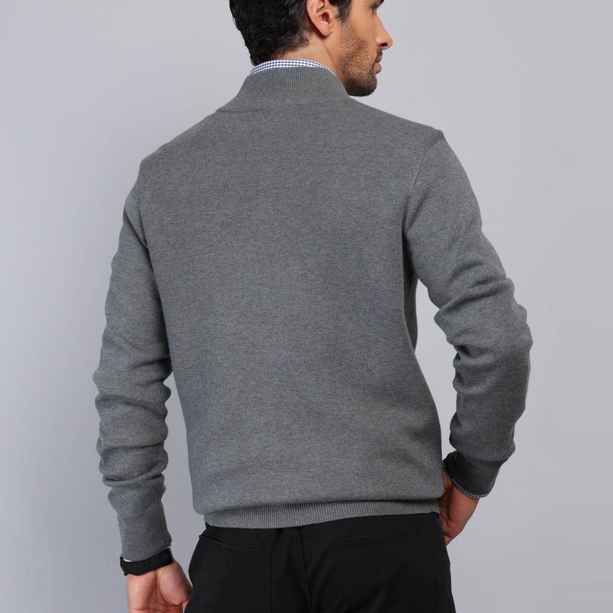 PIERO BUTTI - Sweater Cuello Alto Con Cierre Piero Butti PIERO BUTTI