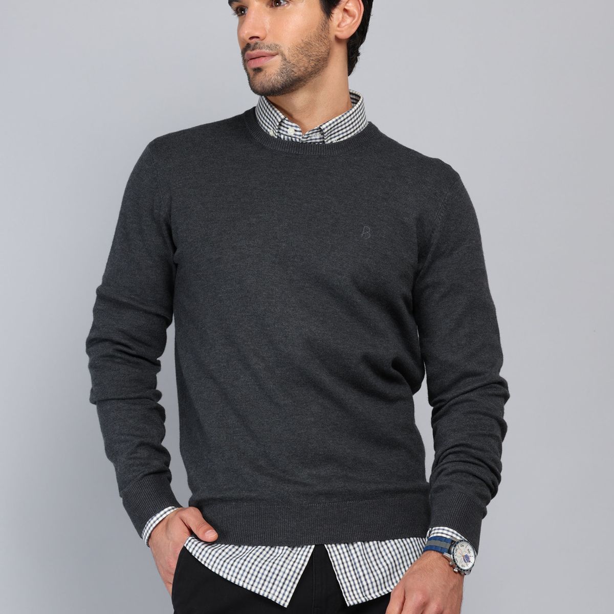 PIERO BUTTI - Sweater Cuello Redondo Piero Butti PIERO BUTTI