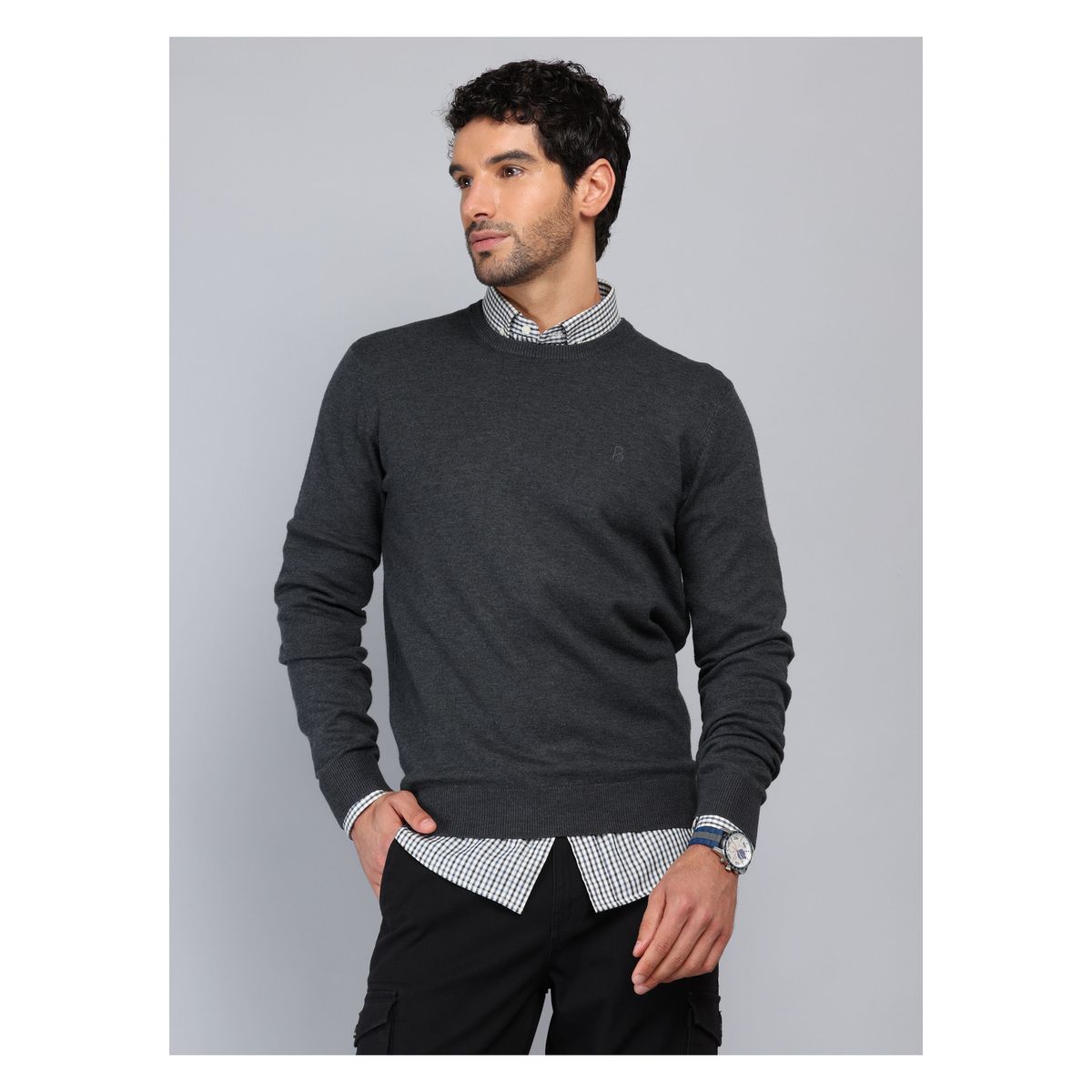 PIERO BUTTI - Sweater Cuello Redondo Piero Butti PIERO BUTTI