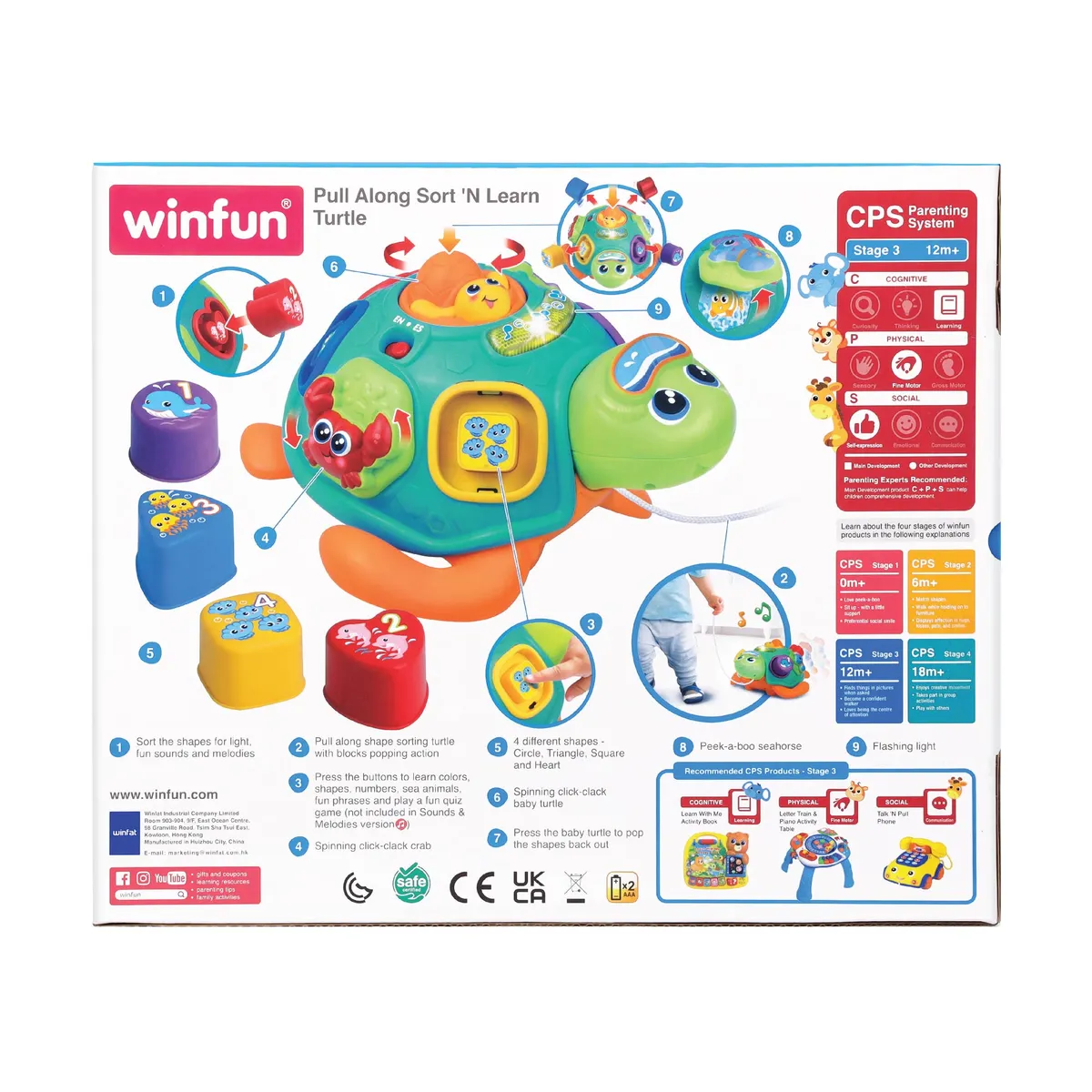 WINFUN - TORTUGA A CUERDA CLASIFICA Y APRENDE