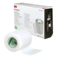 3M - Tela Adhesiva Transparente Transpore 5 Cm X 9.1 M Unidad