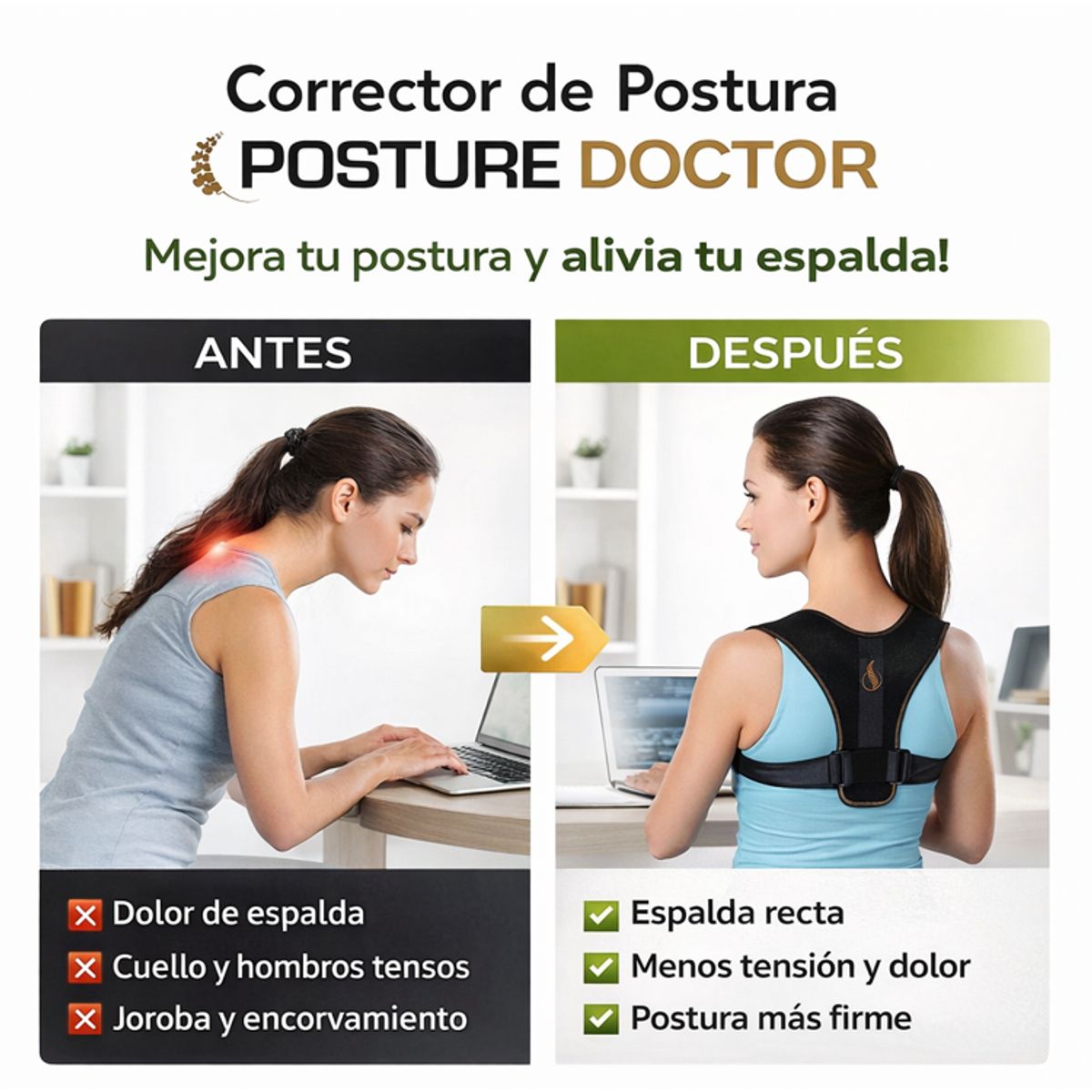 MOVI - Corrector de Postura Posture Doctor