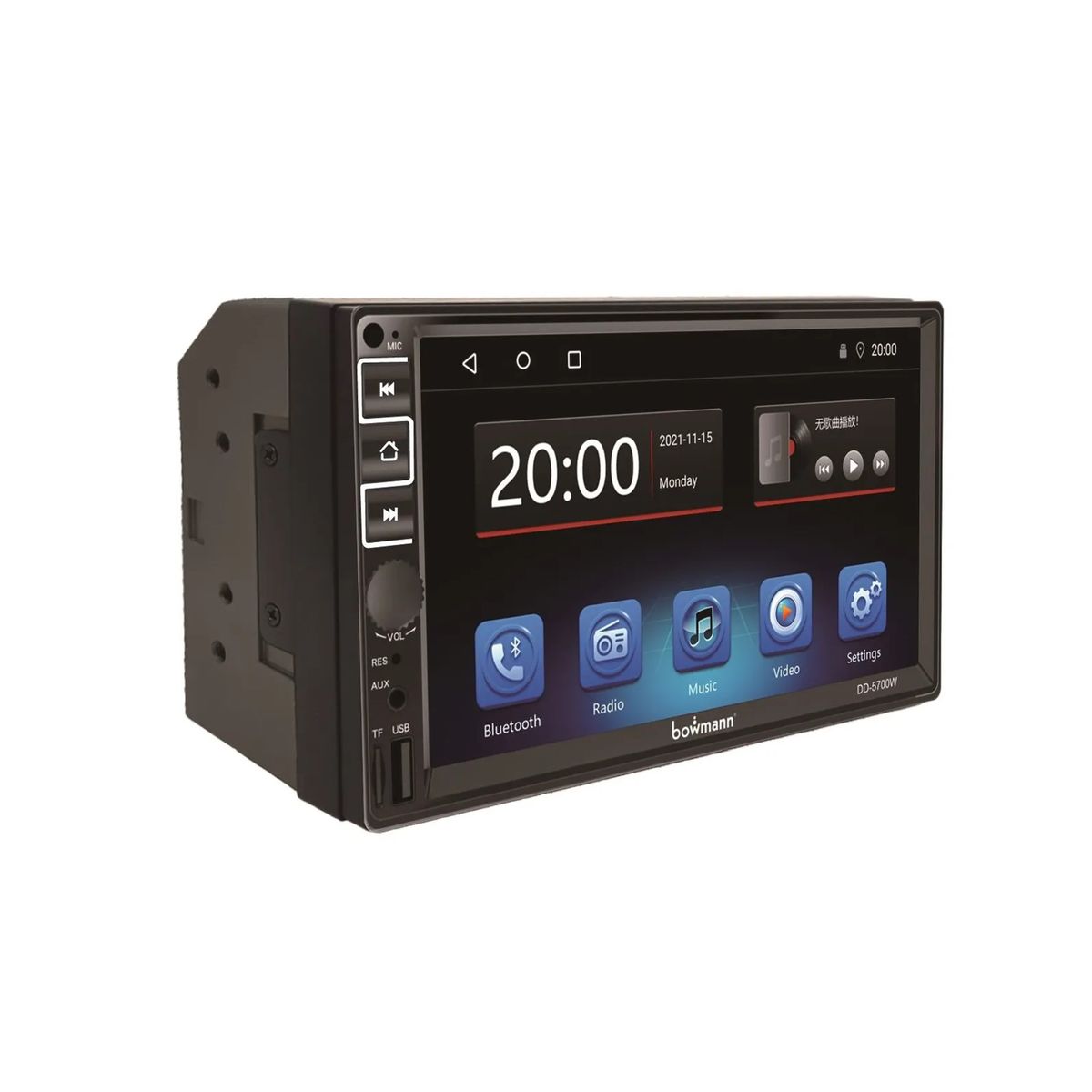 BOWMANN - Radio de Auto Pantalla 7 Pulgadas Bluetooh 5700W