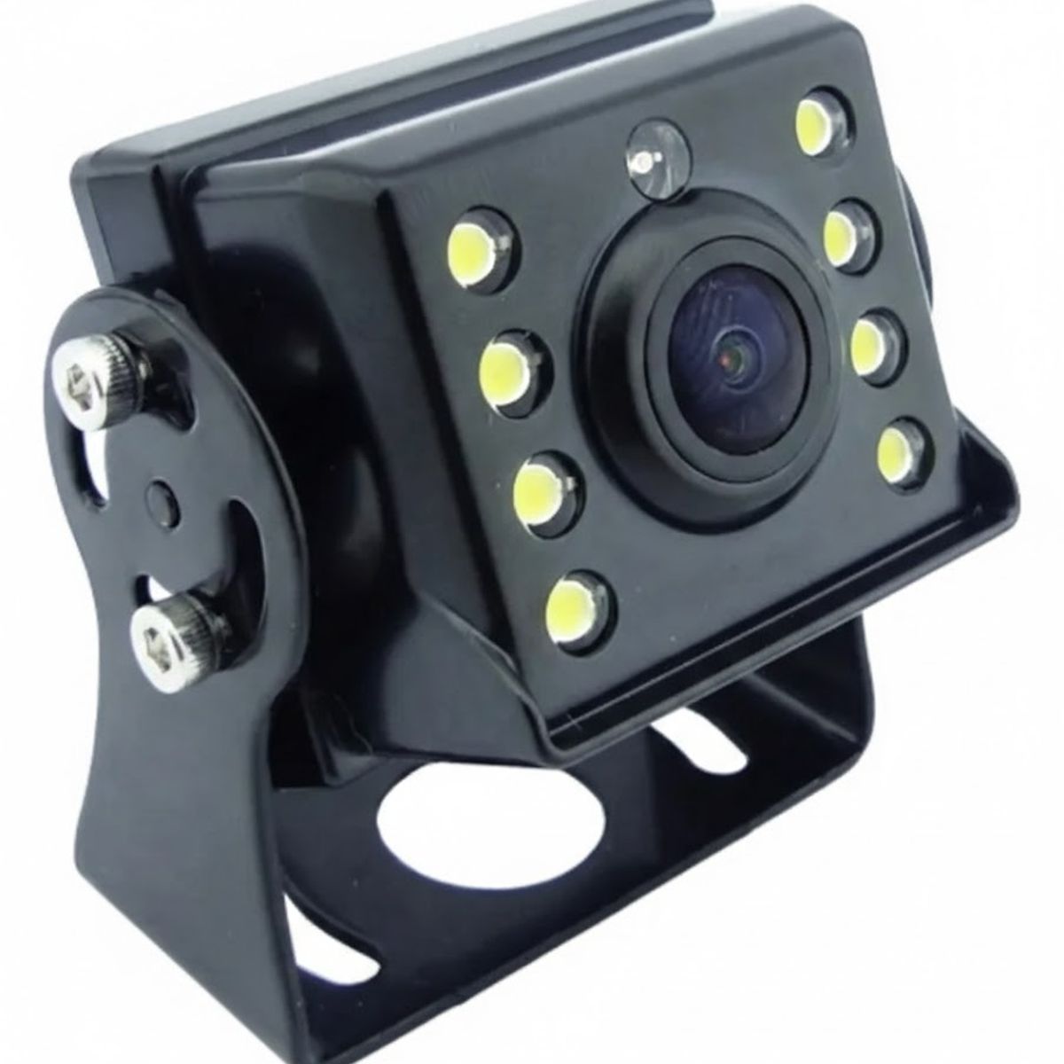 GENERICO - Camara Retrovisor P/ Camion Cuadrada Mini Cable 15 Mts 12/24