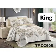 GENERICO - Cubrecamas quilt verano diseño king