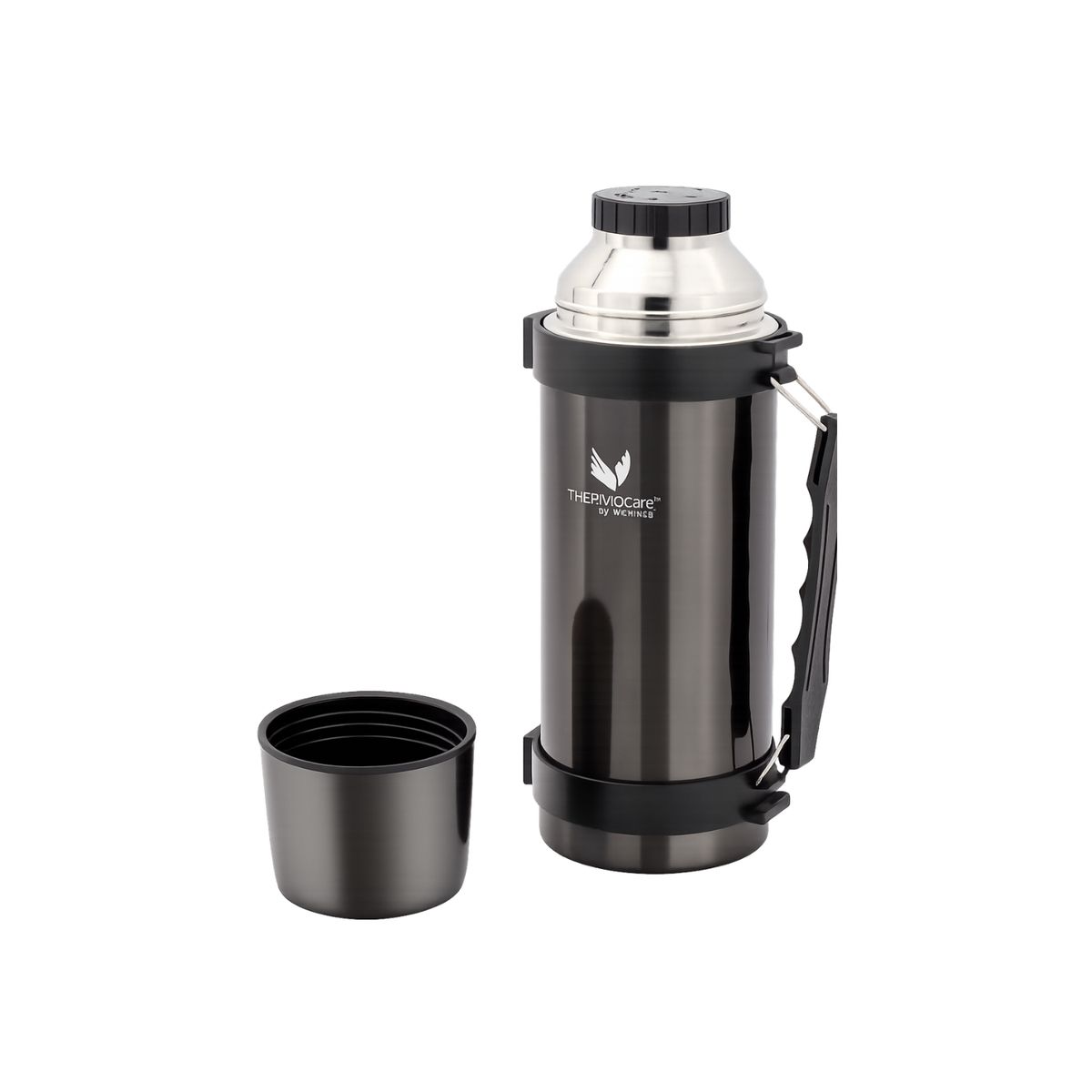 THERMOS - TERMO LIQUIDO 1LT ACERO INOXIDABLE GRIS