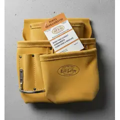 GENERICO - COLETO PORTAHERRAMIENTAS BILL BAILEY CUERO OCRE 6 BOLSILLOS