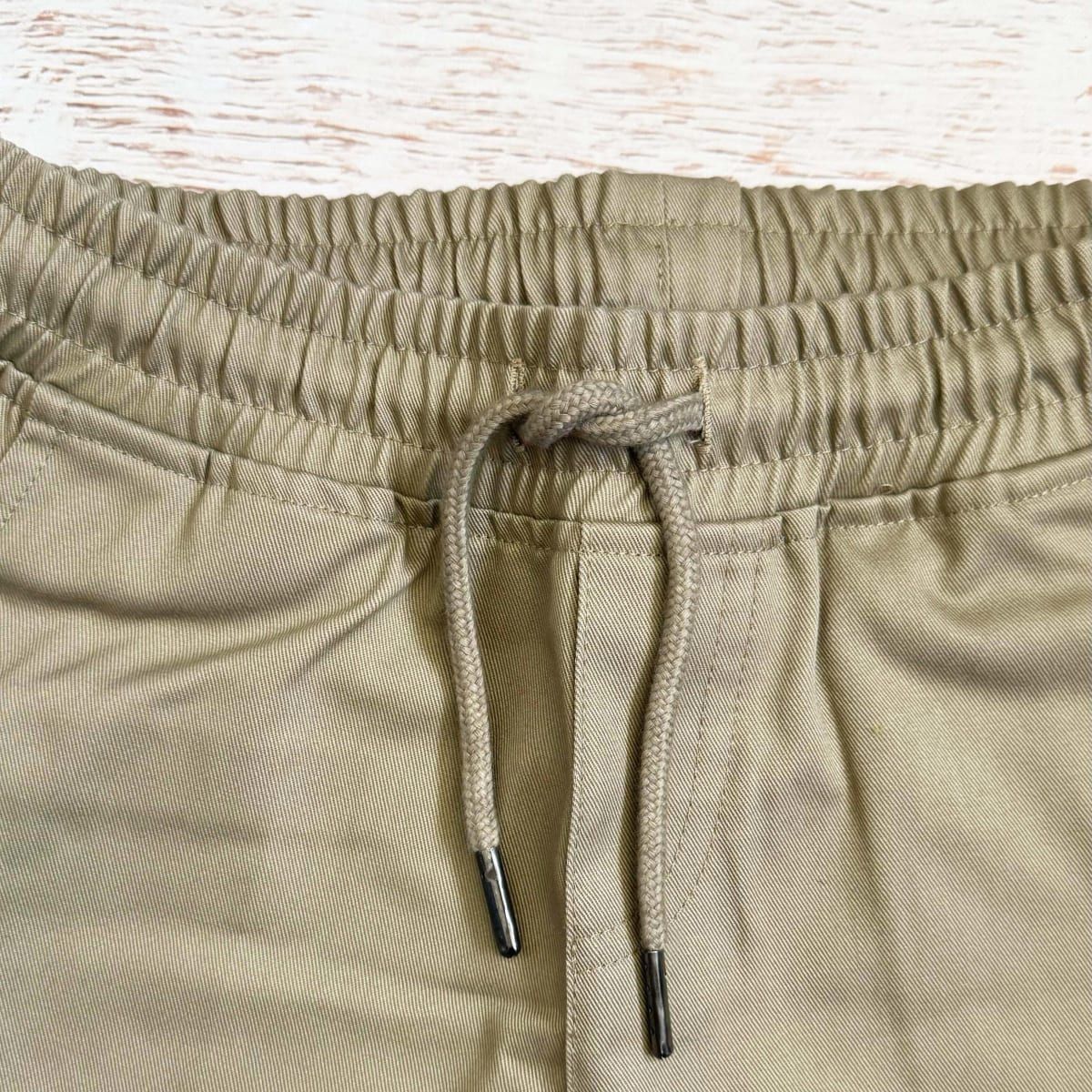 WAWA BABY DESIGN - Pantalón Dril Matias Beige Algodón Pima Bebé