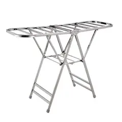 GENERICO - Percha plegable para ropa , tendedero acero 55x108, expansion145cm