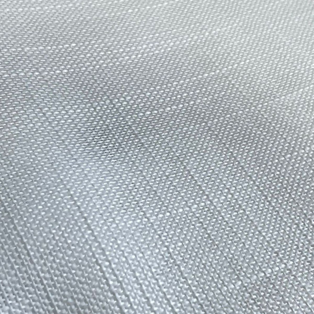 OEM - Cortina Visillo 1 Paños Cortina 8 Anillos 140x230cm Blanco