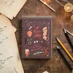 GENERICO - Croquera Harry Potter World of Magic