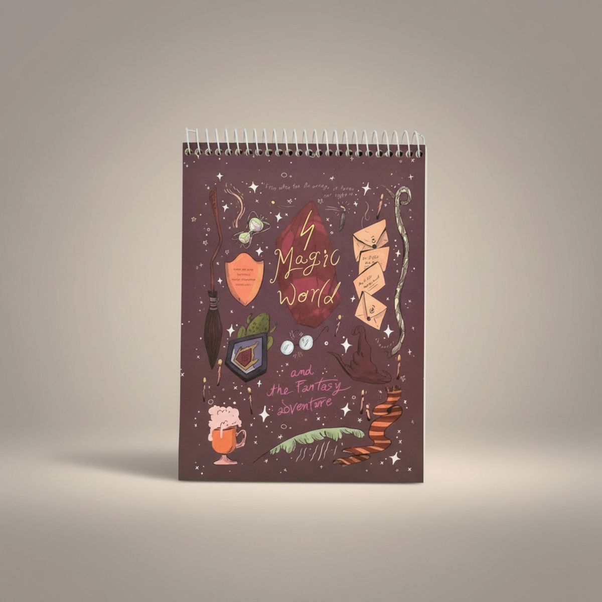 GENERICO - Croquera Harry Potter World of Magic